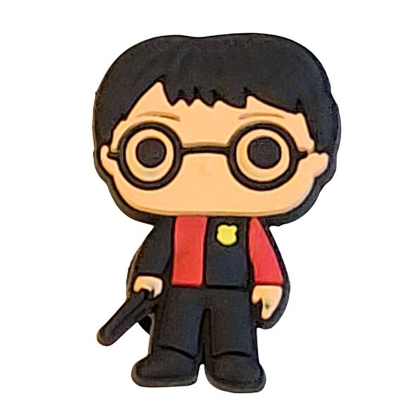 Harry Potter Shoe Charm Hogwarts Gryffindor Wizard Stocking Stuffer Christmas - Picture 1 of 2